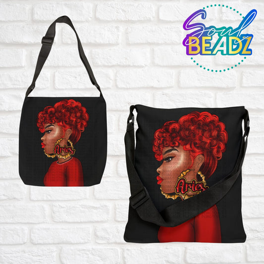 Zodiac Sign Crossbody/Tote Bag