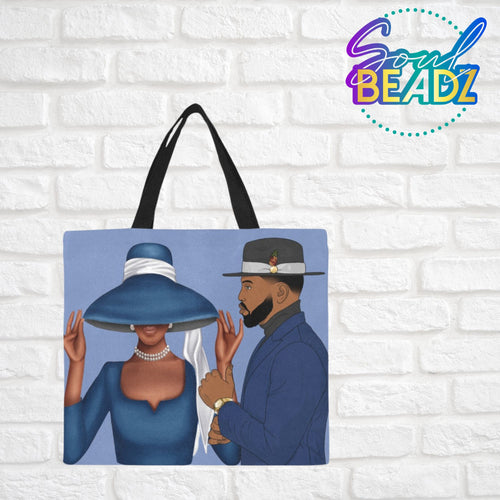 Black Excellence Canvas Tote Bag