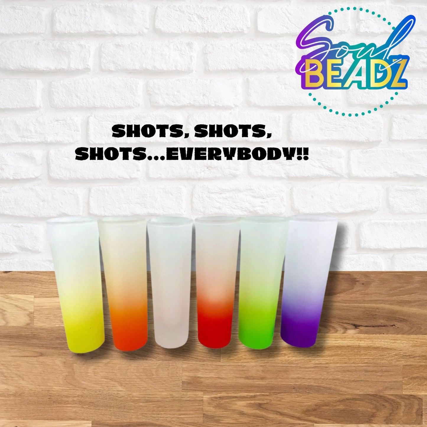 Custom Shot Glass - 1.5oz - 2.5oz