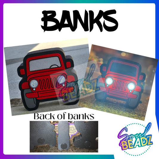 Custom 3D Piggy Banks