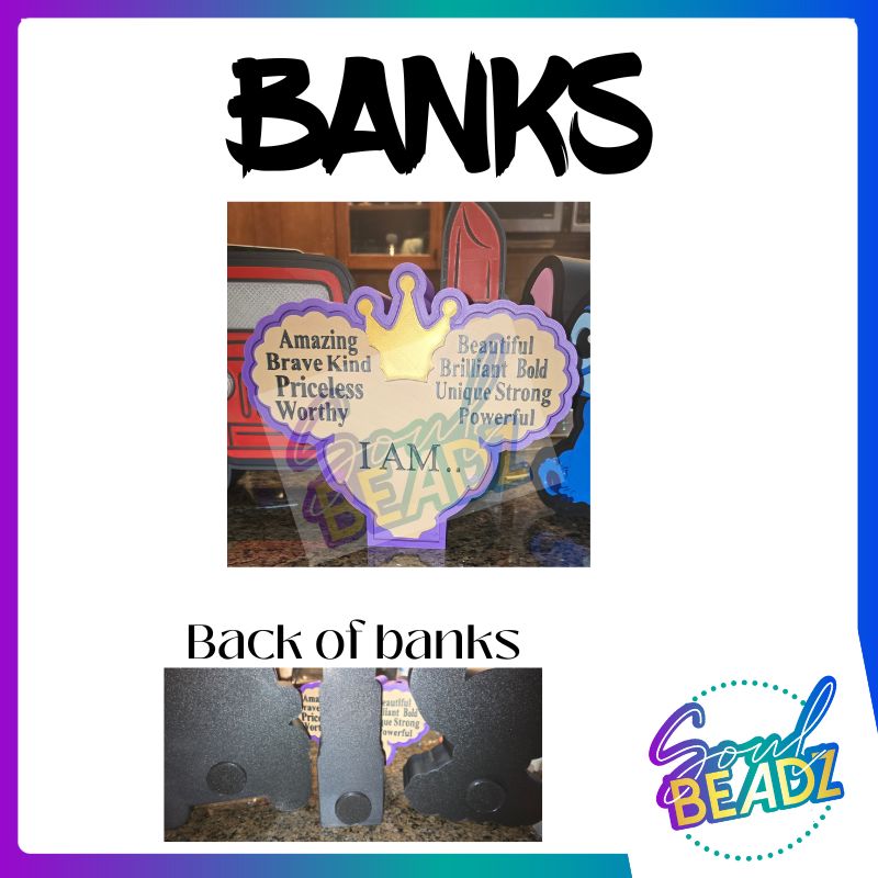 Custom 3D Piggy Banks
