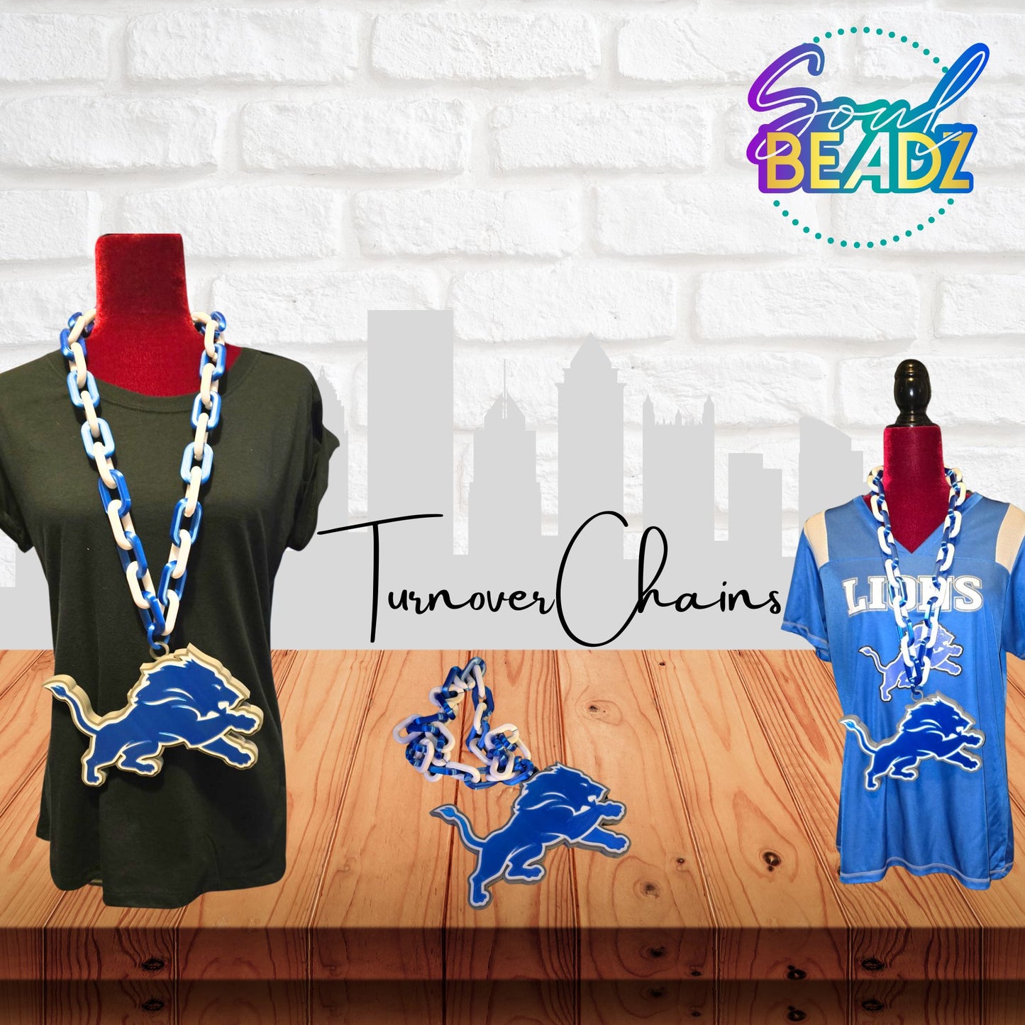 Custom 3D Designed Turnover Chains