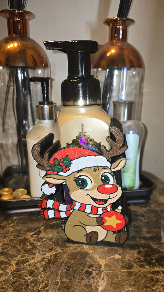 Reindeer Christmas Soap Dispenser