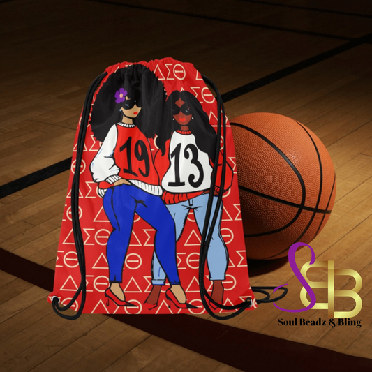DST Friends Drawstring Bag