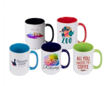 Custom 15oz Inner Color Mug