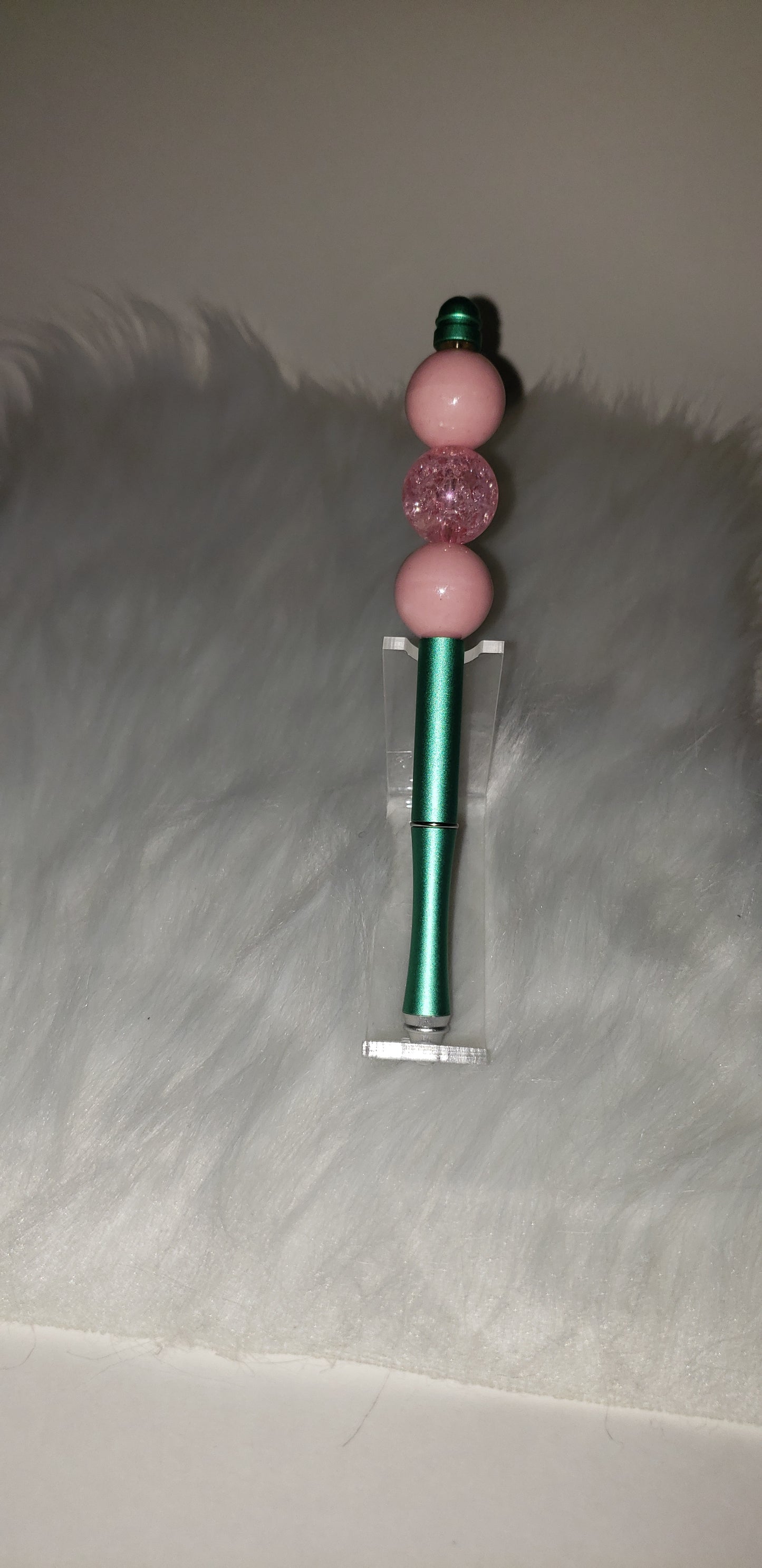 Pink/Green Style Pen