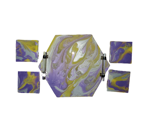 ArtSoul Tray & Coaster set