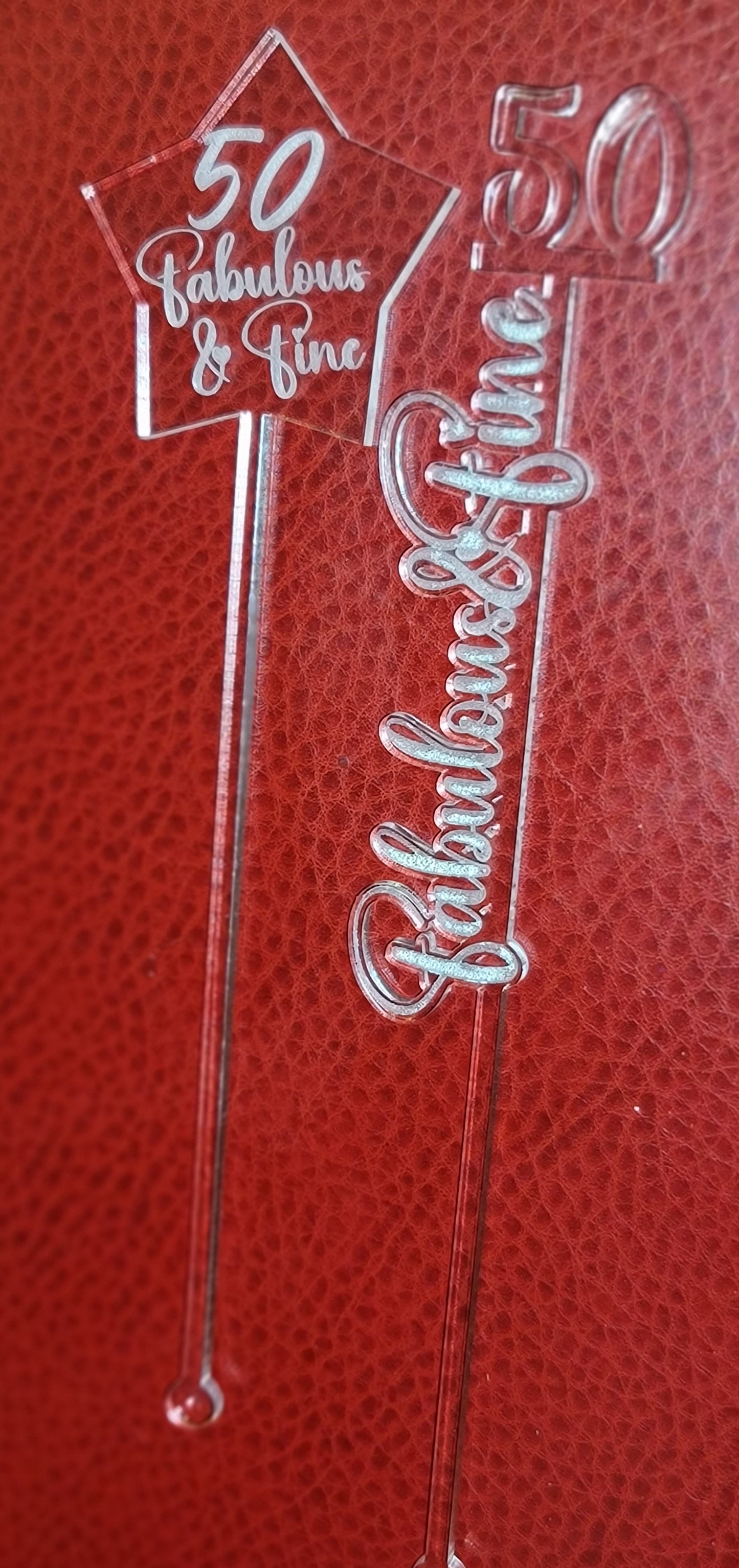 Custom Personalized Drink Stir Sticks