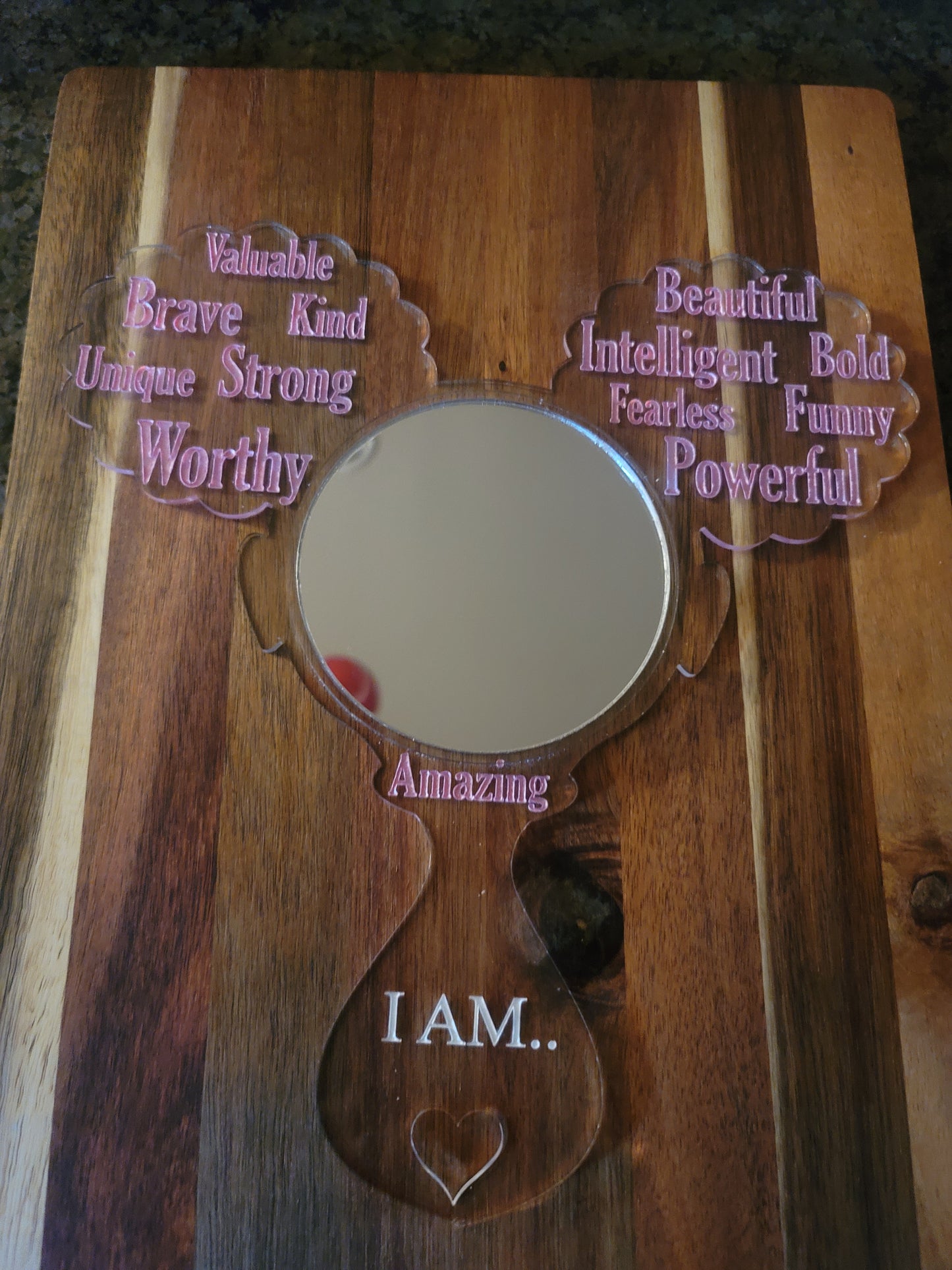 Affirmation Hand Mirror