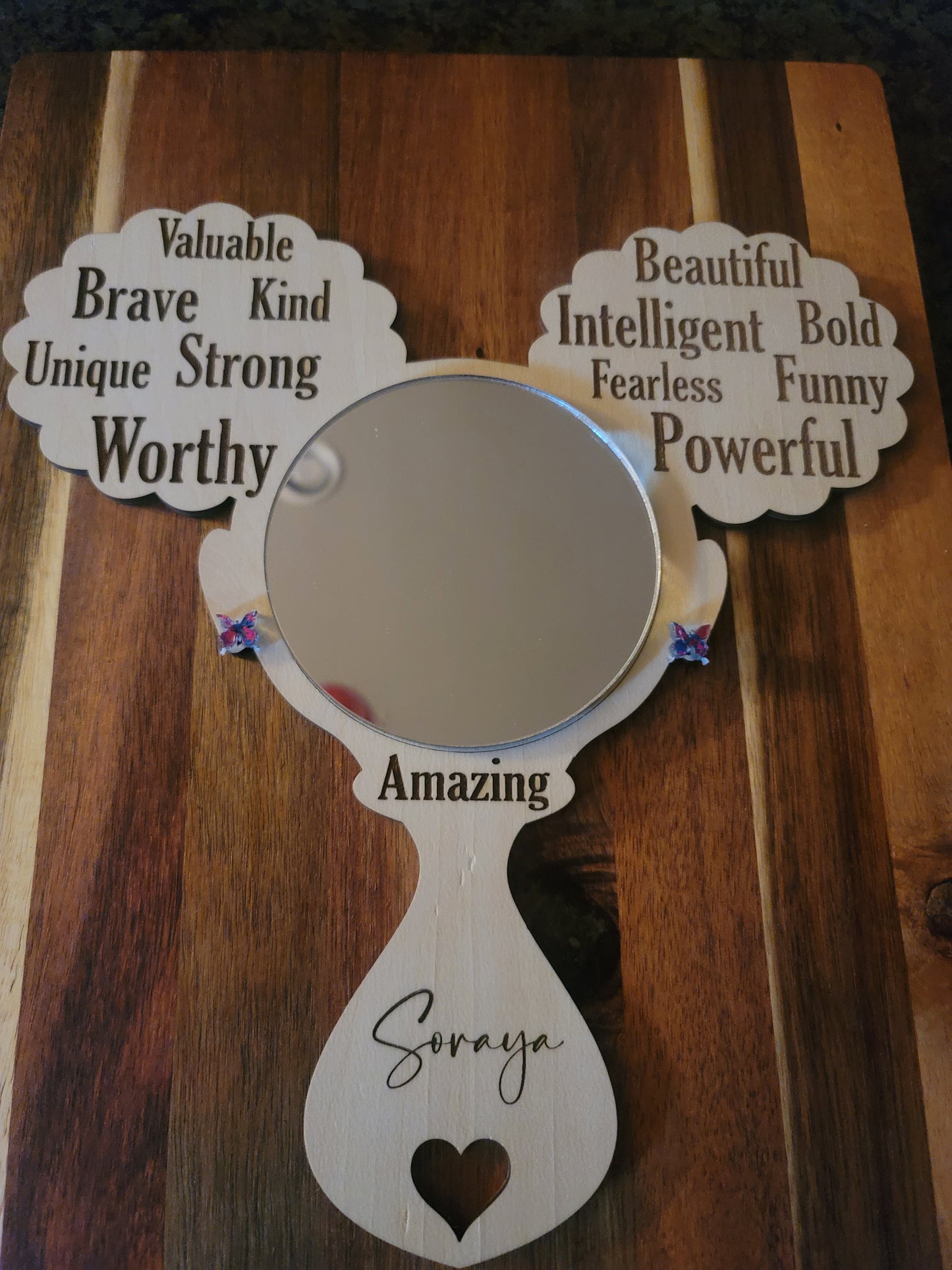 Affirmation Hand Mirror