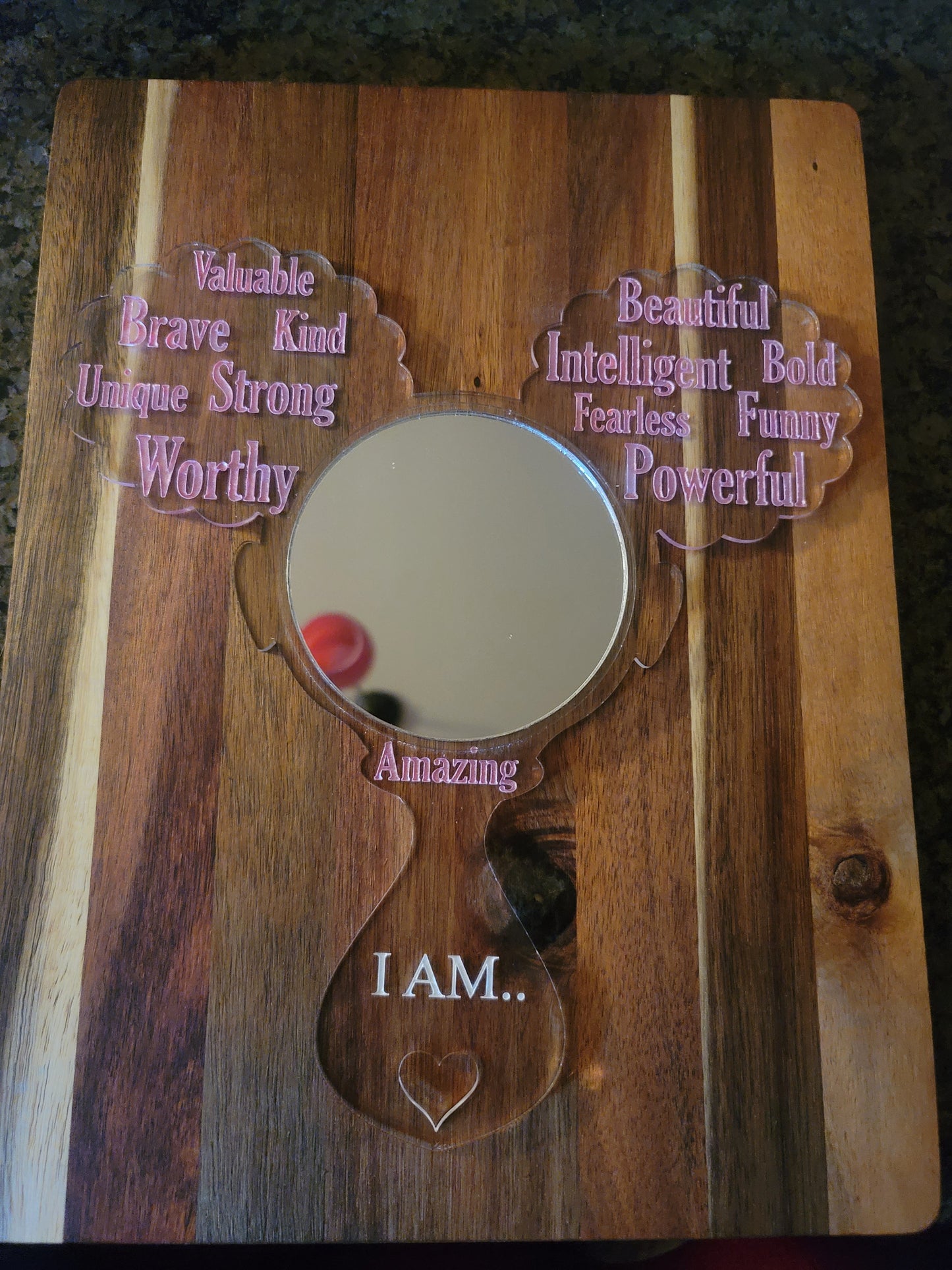 Affirmation Hand Mirror