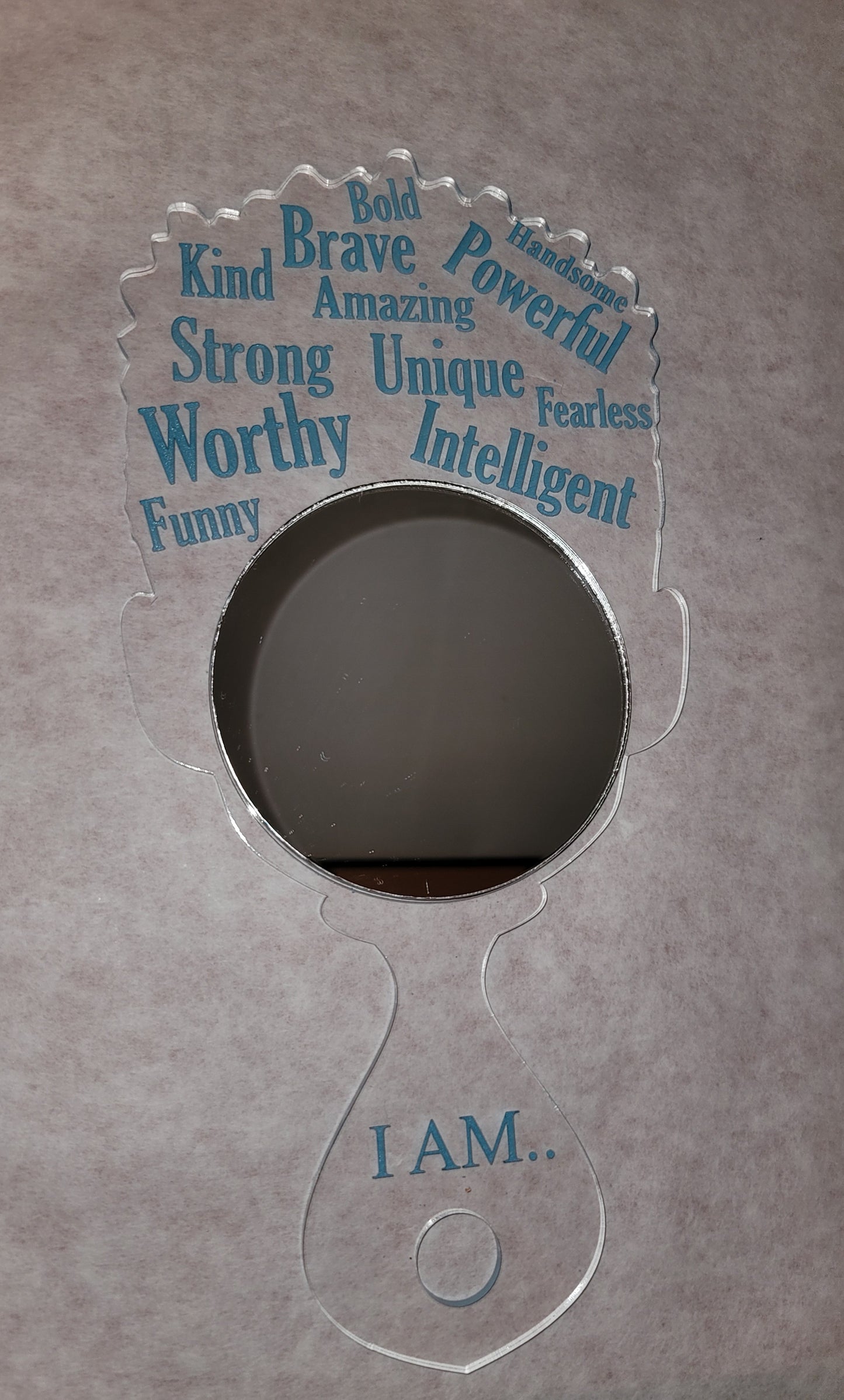 Affirmation Hand Mirror
