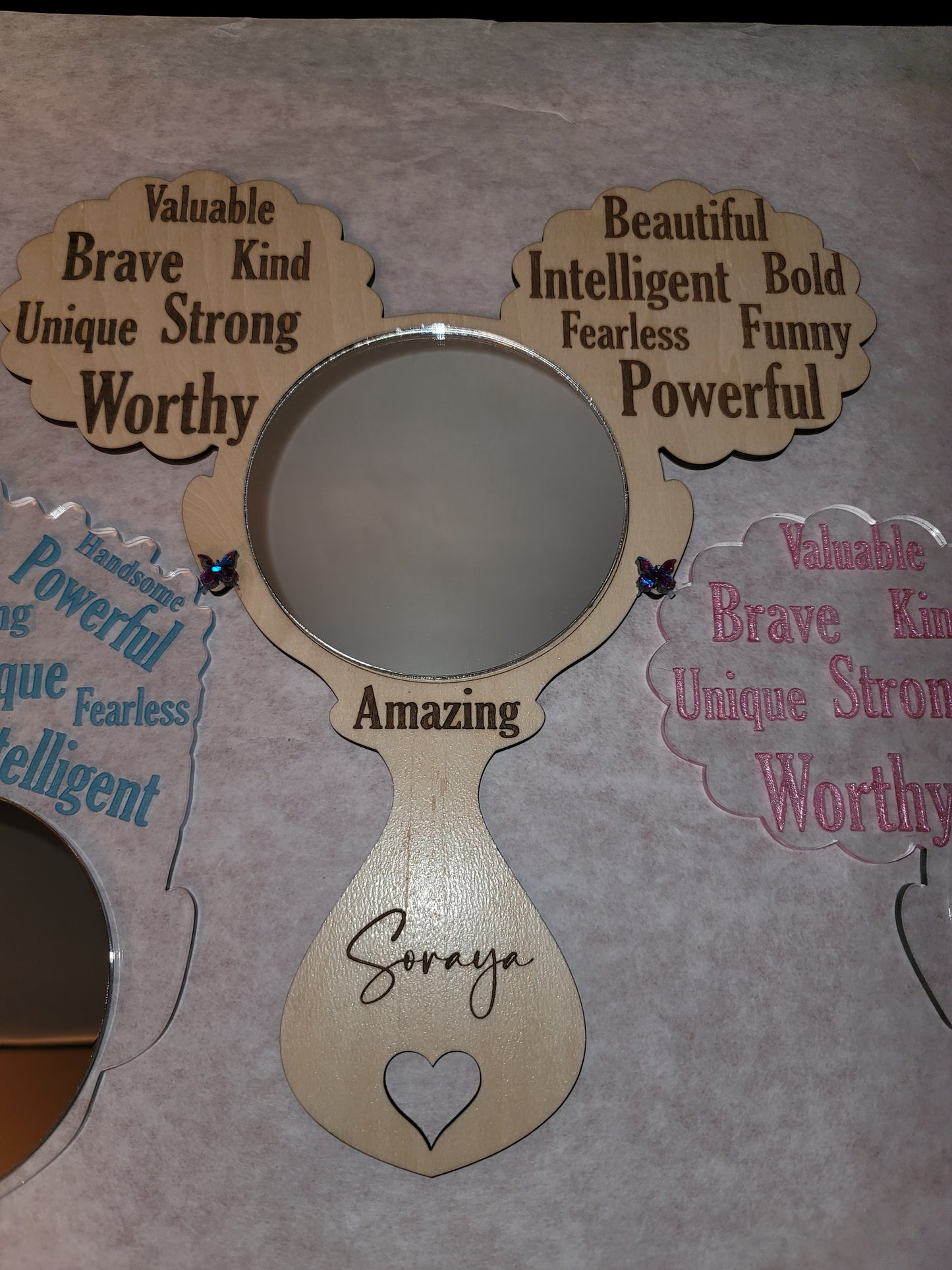 Affirmation Hand Mirror