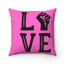 Load image into Gallery viewer, LOVE Power in PINK Pillow