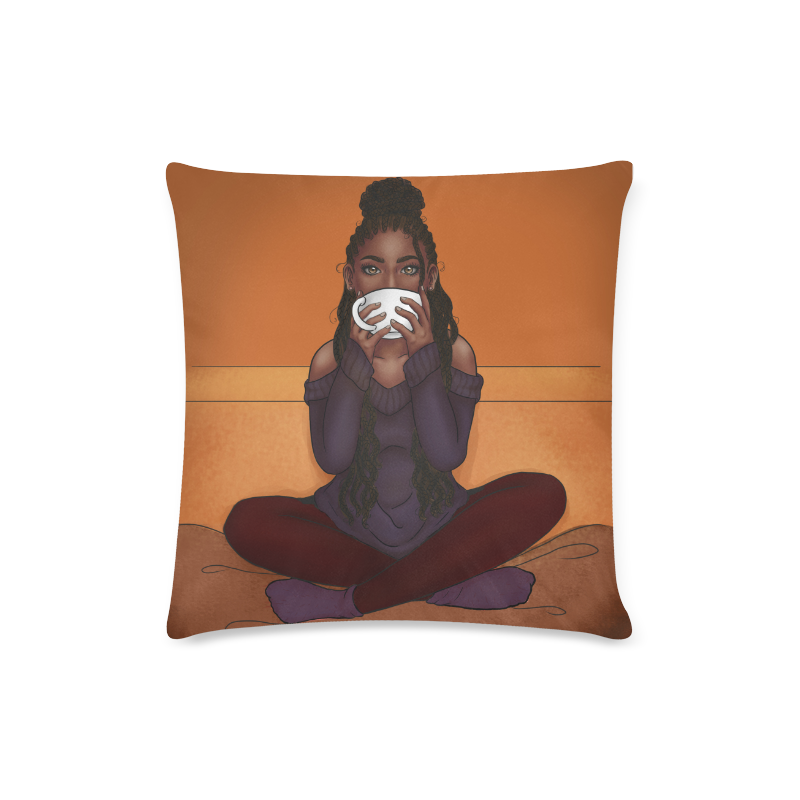 Coffee Girl Pillow