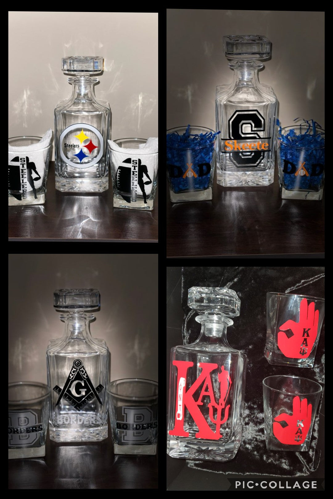 Whiskey Decanter sets