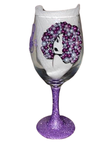 Cute & Sassy Wine Glass