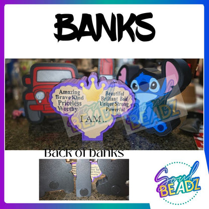 Custom 3D Piggy Banks