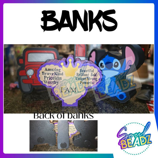 Custom 3D Piggy Banks