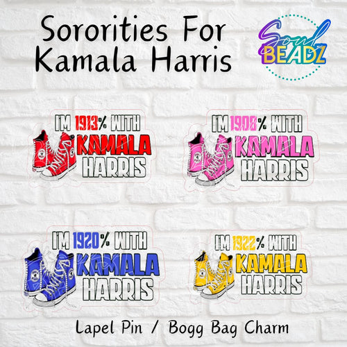 Sorority For Kamala Pin/Charm