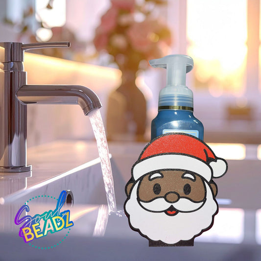 Black Santa Soap Dispenser