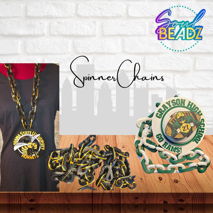 Custom 3D Spinner Hype Chains