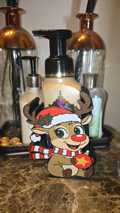 Reindeer Christmas Soap Dispenser