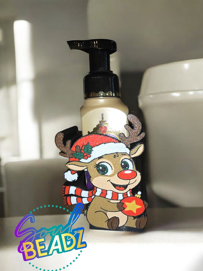 Reindeer Christmas Soap Dispenser