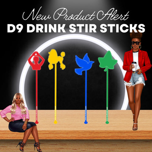 D9 Drink Stir Sticks- SET of 5
