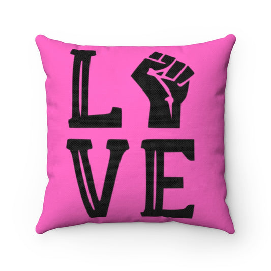 LOVE Power in PINK Pillow