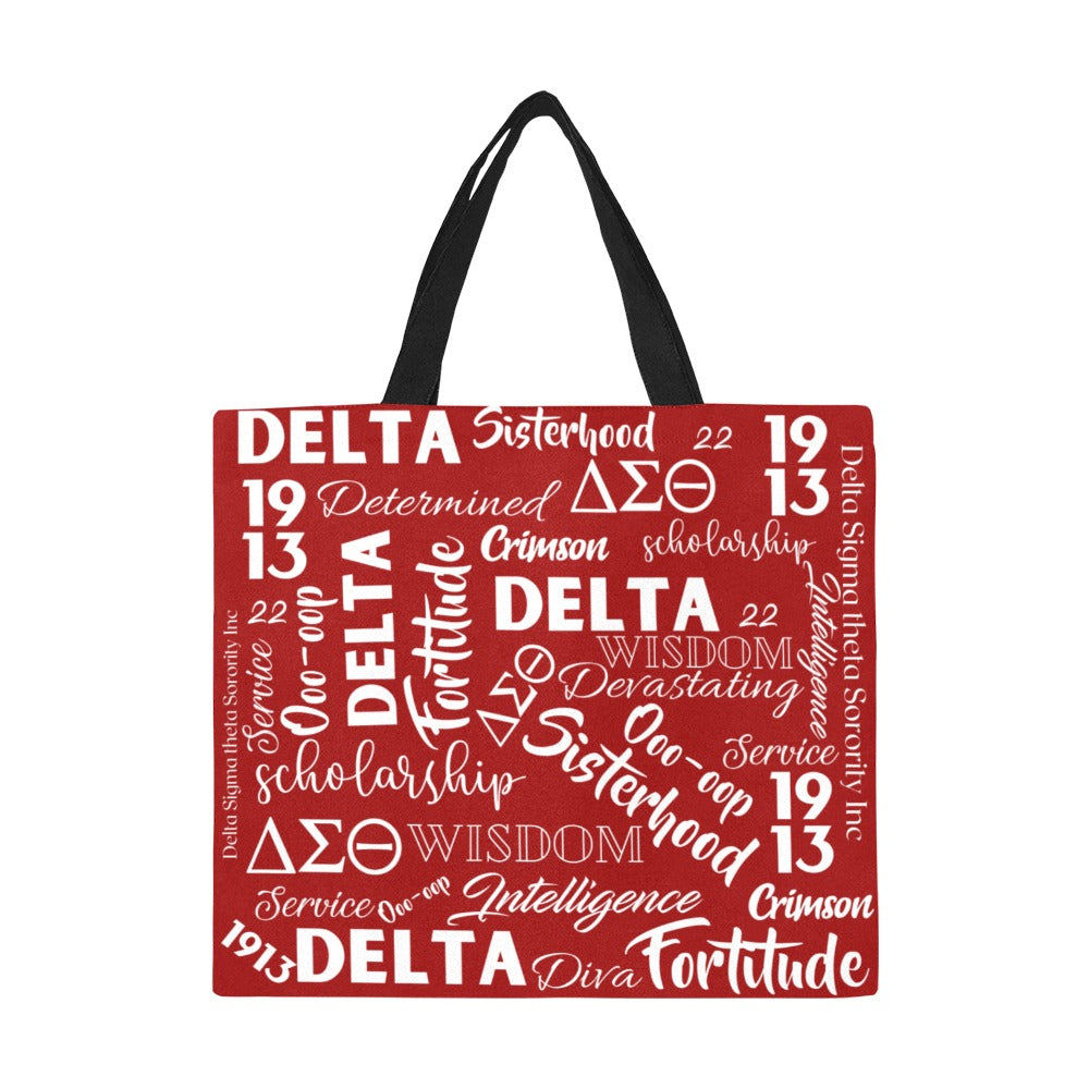 DELTA Expression Canvas Tote Bag