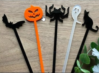 Halloween Drink Stir Sticks