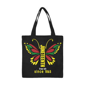 Juneteenth Canvas Tote Bag3