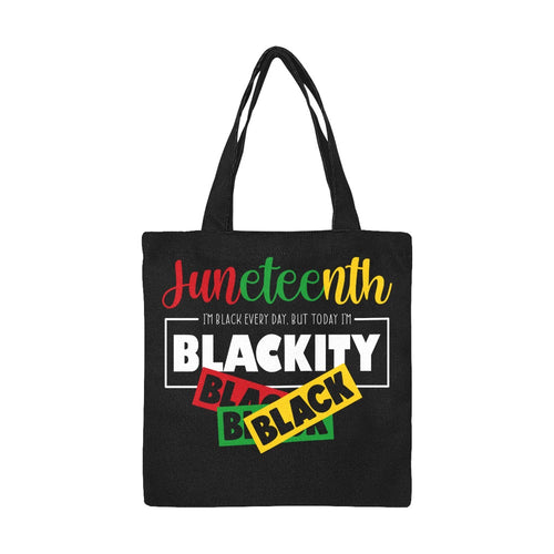 Juneteenth Canvas Tote Bag2