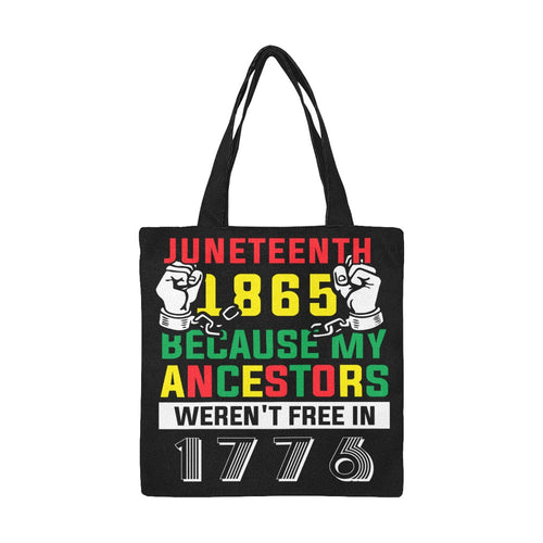 Juneteenth Canvas Tote Bag1