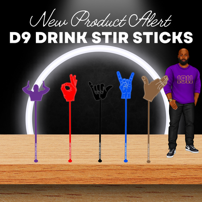 D9 Drink Stir Sticks- SET of 5