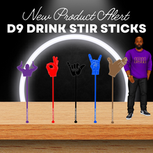Load image into Gallery viewer, D9 Drink Stir Sticks- SET of 5
