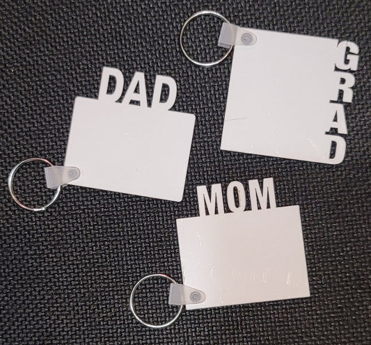 Keychains Sublimation Blank