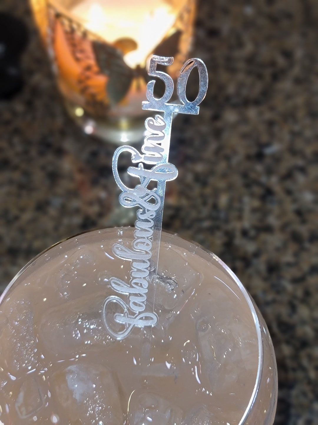 Personalized Drink Stirrers for Wedding | Custom Phrase Stir-Swizzle Sticks