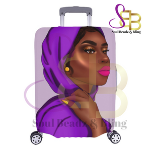 Focused Queen Luggage Cover