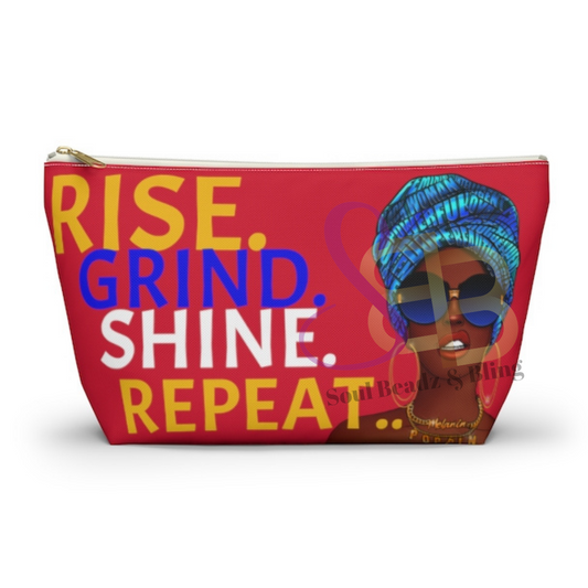 Rise Grind Repeat Accessory/Travel Pouch