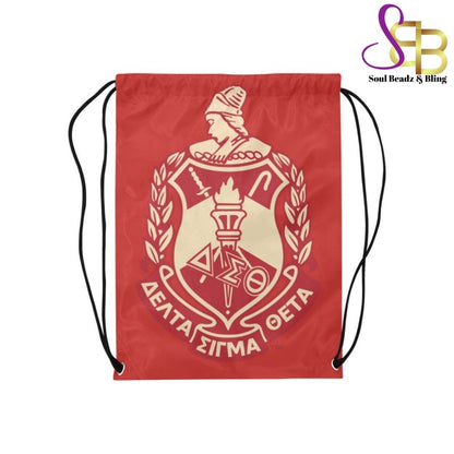 DST Crest Drawstring Bag