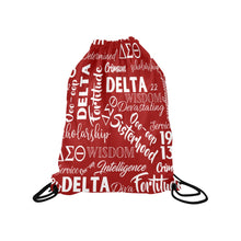 Load image into Gallery viewer, DELTA Expression Drawstring Bag