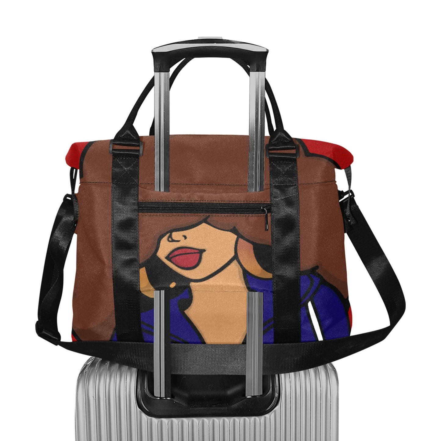 Unapologetically Melanated Trolley Bag