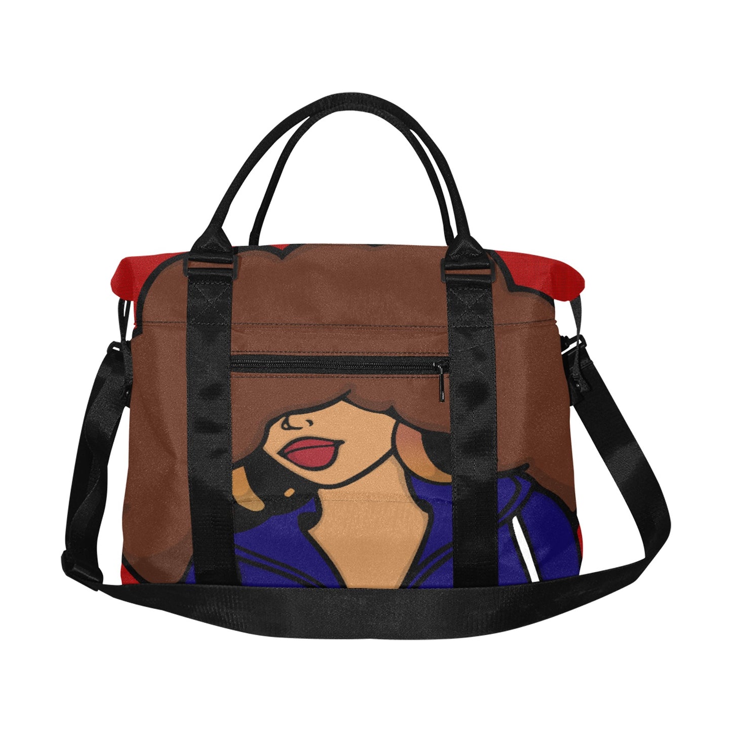 Unapologetically Melanated Trolley Bag