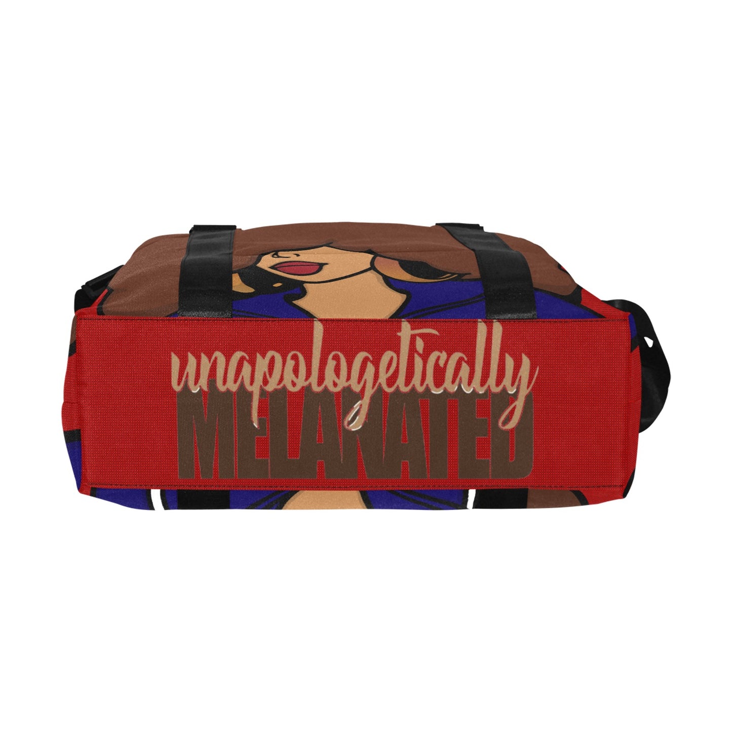 Unapologetically Melanated Trolley Bag