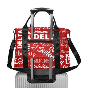 DST Words Trolley Bag