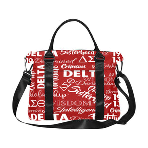 DST Words Trolley Bag