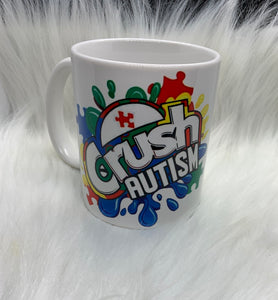 Crush Autism Mug